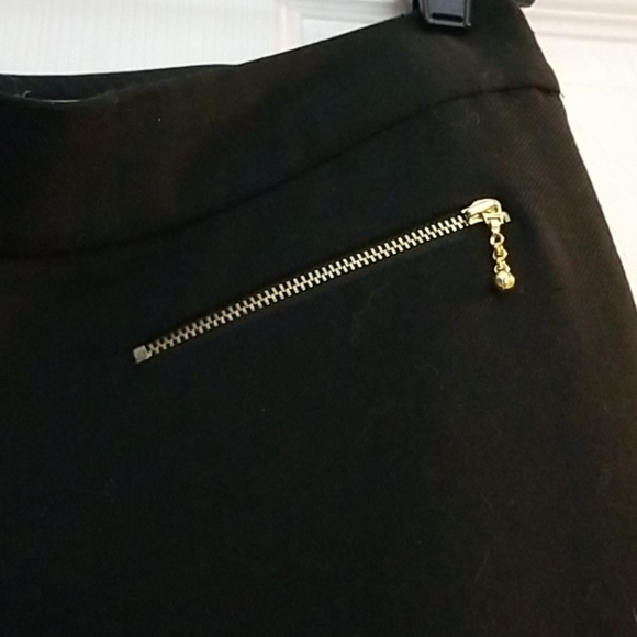 Kate Spade Wool Blend Crop Zip Hem Pants 2 - Picture 4 of 11